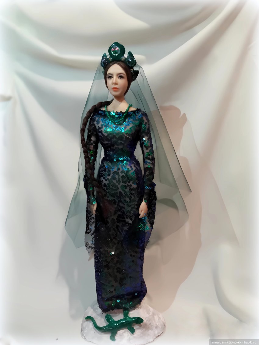 Кукла авторская Хозяйка медной горы