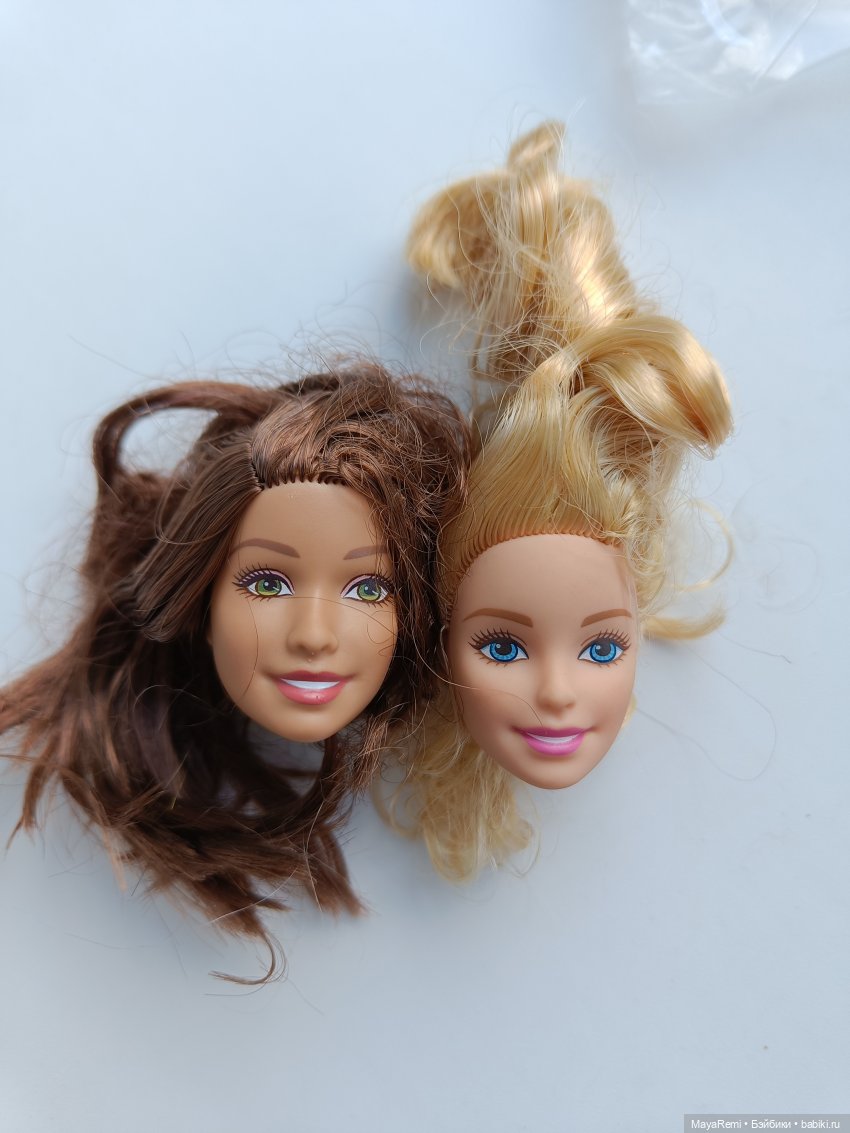Головы Barbie с АлиЭкспресс. Тела с Озон из Китая
