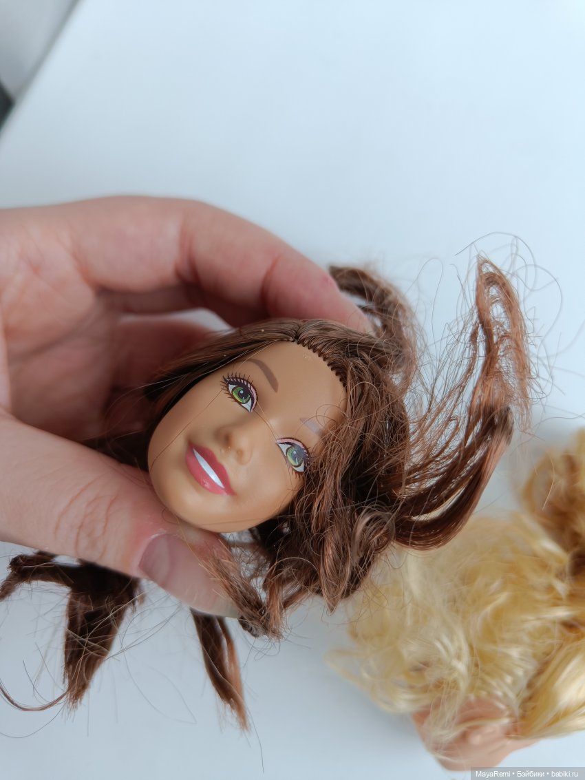 Головы Barbie с АлиЭкспресс. Тела с Озон из Китая (фото 3)