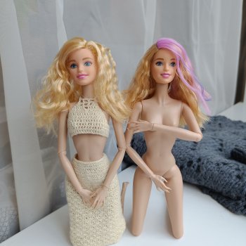 Головы Barbie с АлиЭкспресс. Тела с Озон из Китая.
