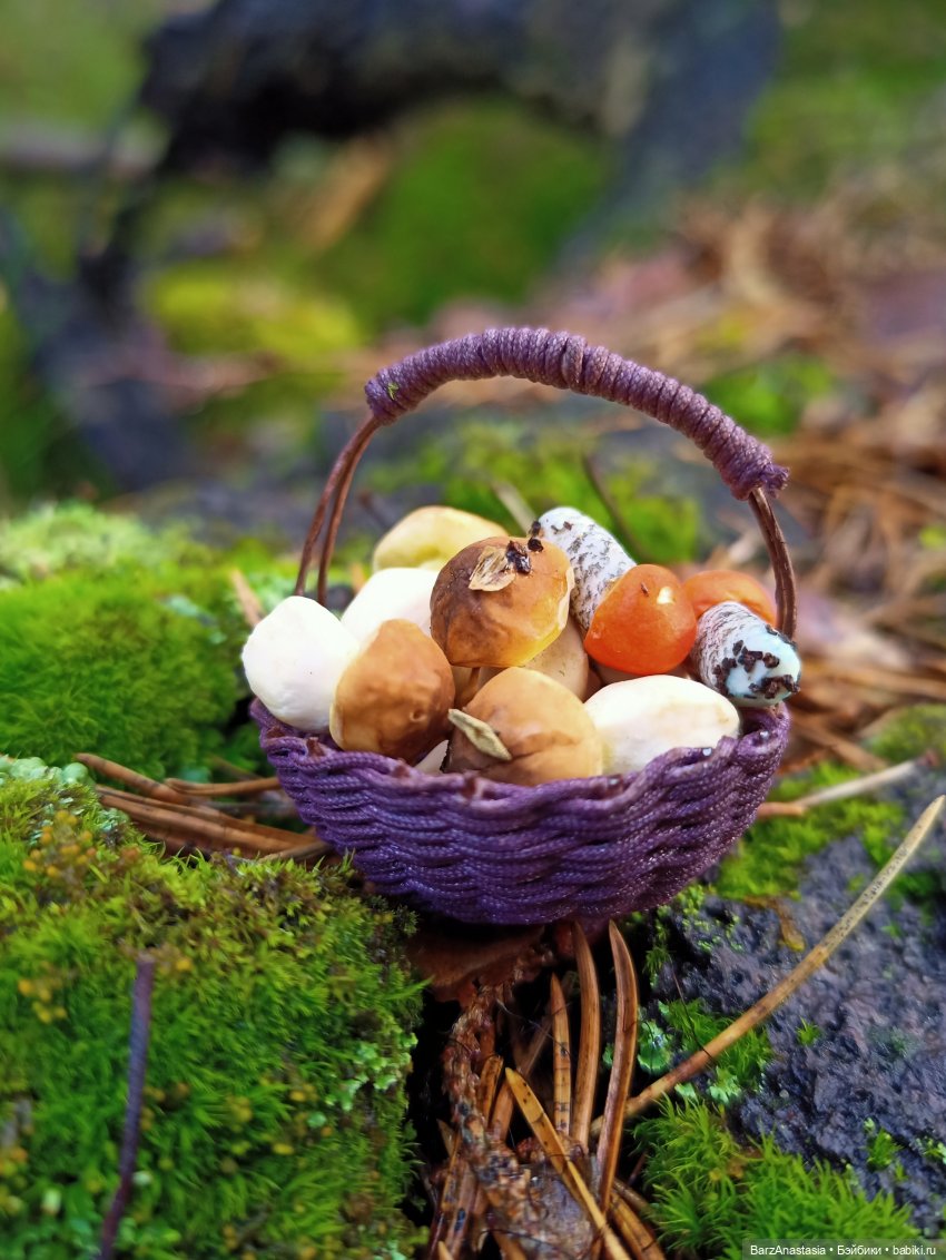 Корзины, корзинки, корзиночки и грибы (фото 9)