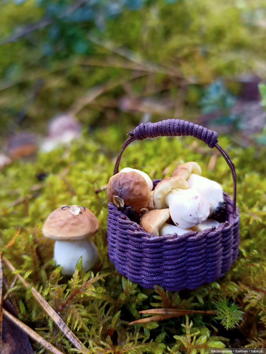 Корзины, корзинки, корзиночки и грибы
