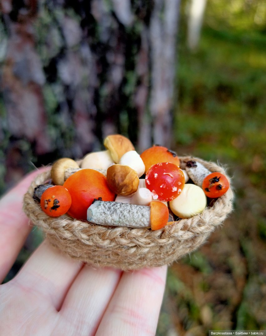 Корзины, корзинки, корзиночки и грибы (фото 6)