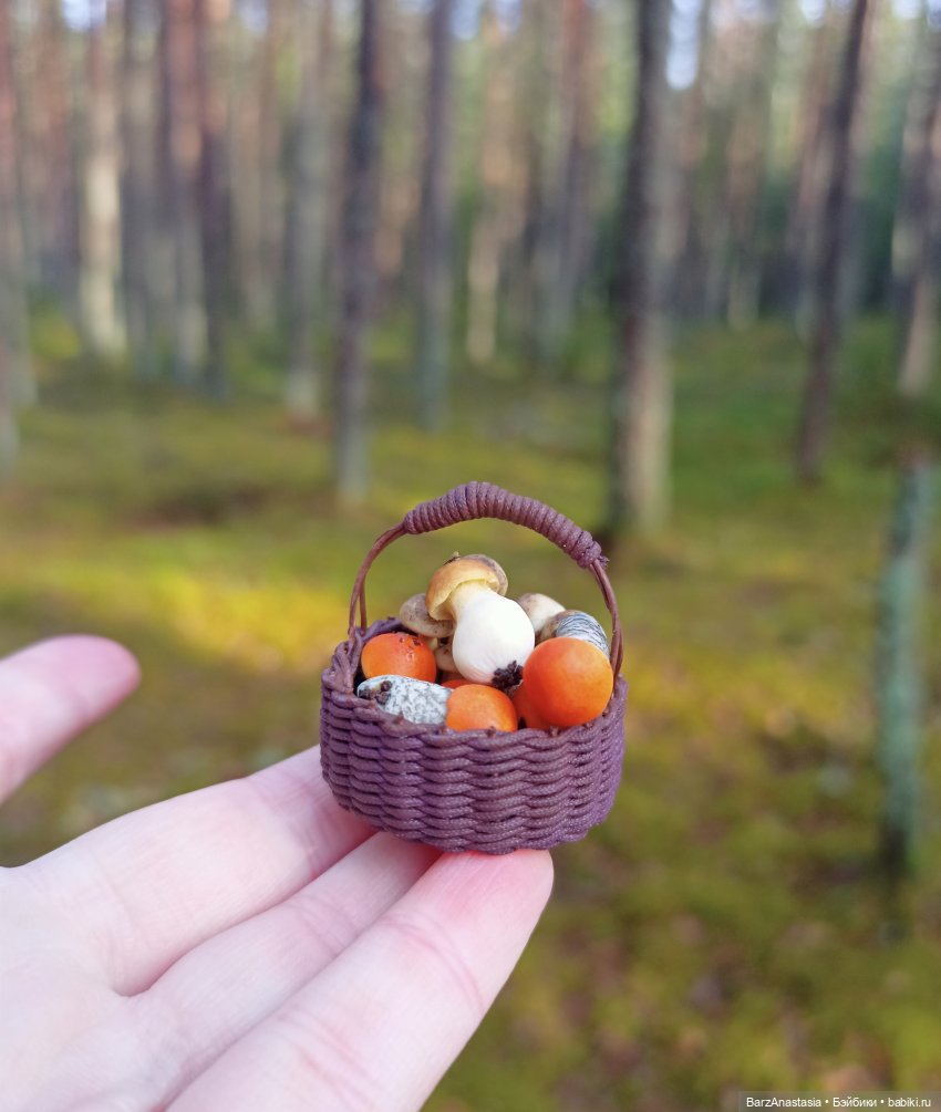Корзины, корзинки, корзиночки и грибы (фото 5)