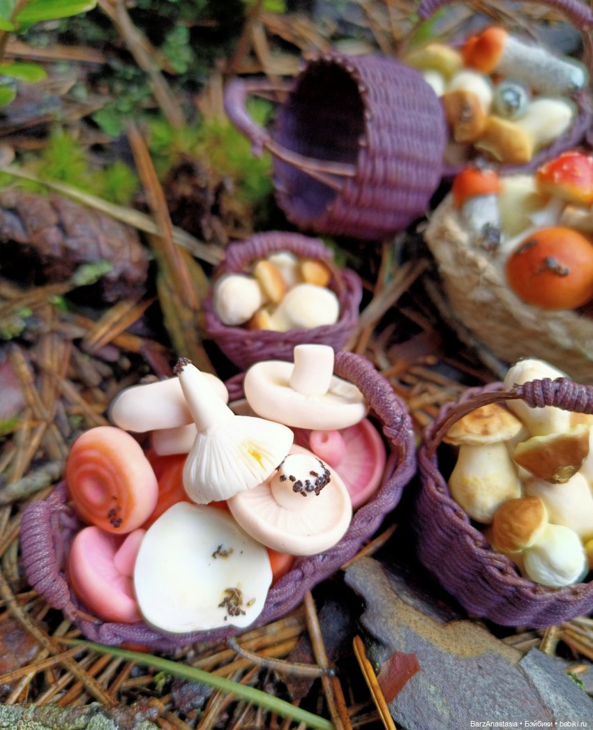 Корзины, корзинки, корзиночки и грибы (фото 3)