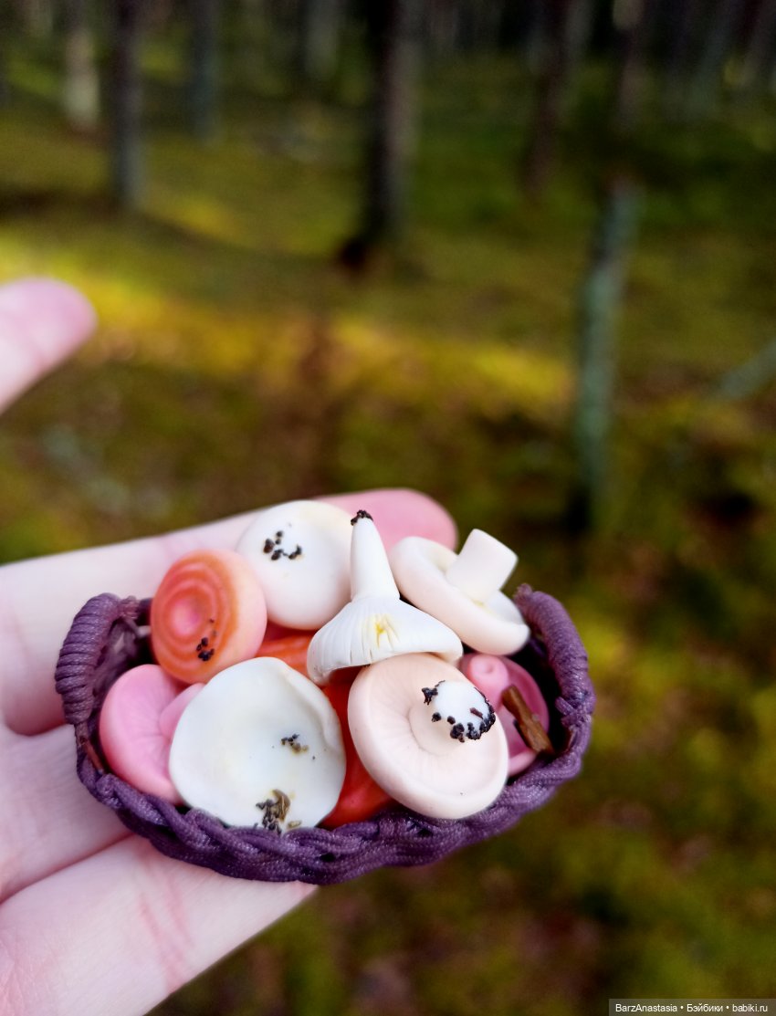 Корзины, корзинки, корзиночки и грибы (фото 10)