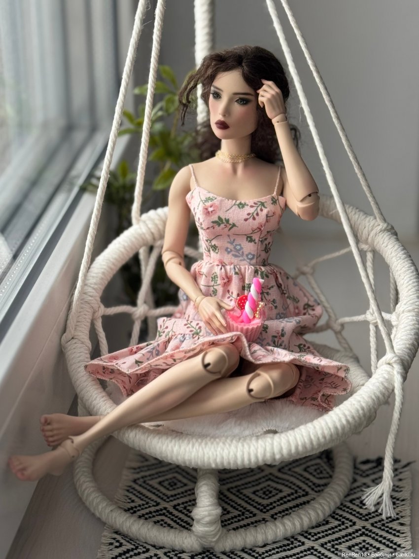 Мусёна в мечтах о весне — Домашние фото авторских кукол: личные коллекции (фото 2)