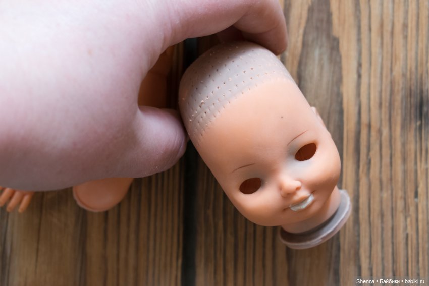 Мои немочки. Промежуточный отчет о восстановлении. Глаза - чернота (потемнение) - клей или пайка (фото 8)