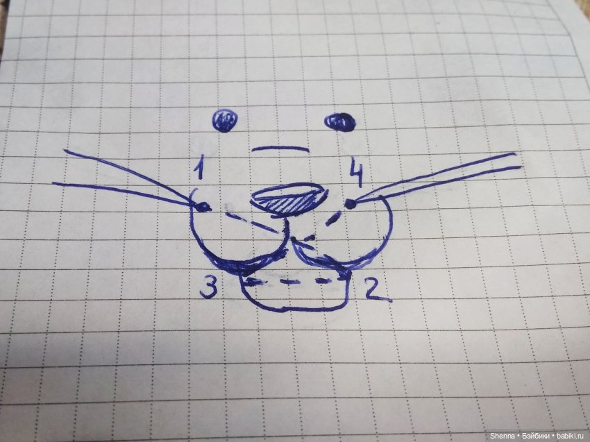 Санаторное лечение: март-апрель. Прошиваем усы игрушке - приводим в порядок волосы - паяем разрывы и диски (фото 3)