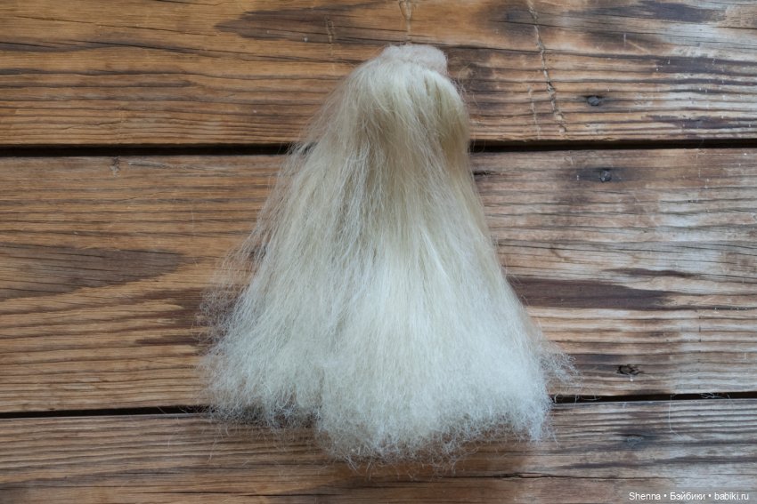 Санаторное лечение: март-апрель. Прошиваем усы игрушке - приводим в порядок волосы - паяем разрывы и диски (фото 7)