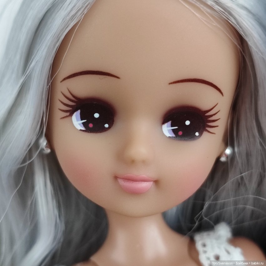 Сереброволосая Ликка-тян — Куклы Takara Tomy (Такара): Licca (Ликка)