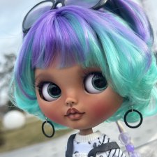 Кастом Блайз ТБЛ ООАК кукла Blythe Custom