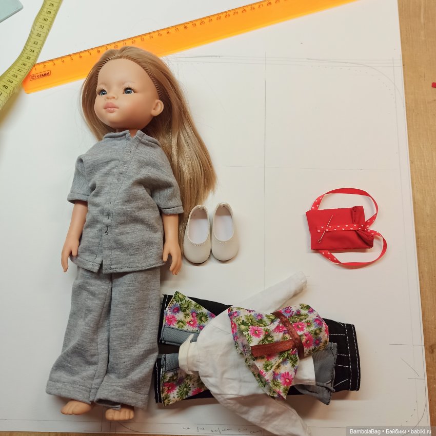 Рюкзак-переноска для кукол 32 см | Бэйбики Рюкзак-переноска для кукол 32 см (фото 6)