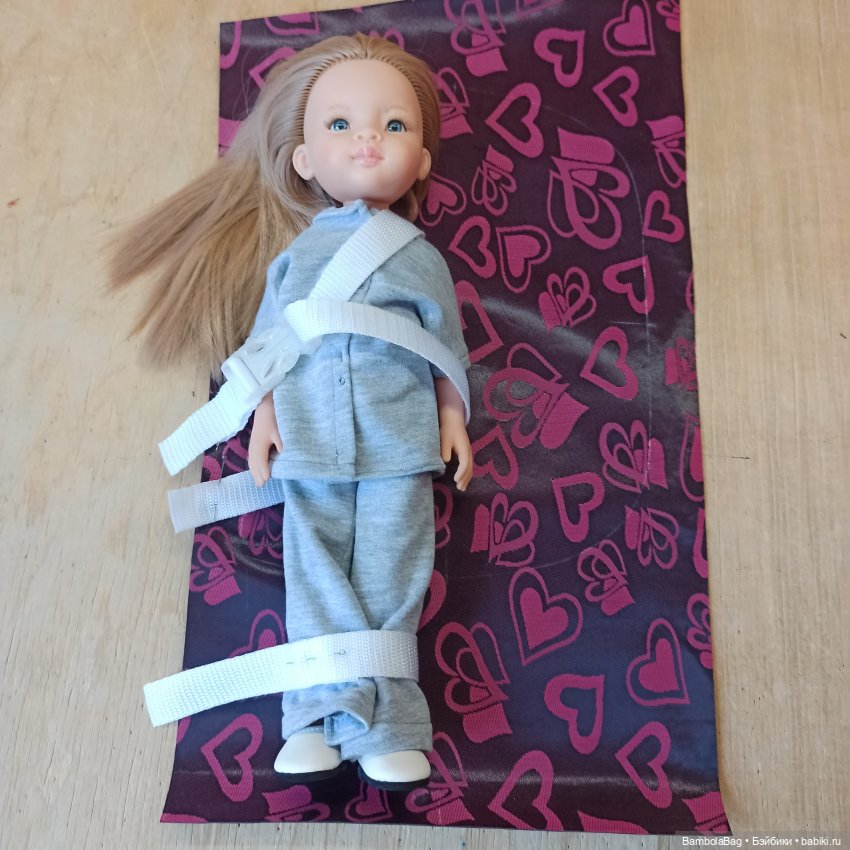 Рюкзак-переноска для кукол 32 см | Бэйбики Рюкзак-переноска для кукол 32 см (фото 4)