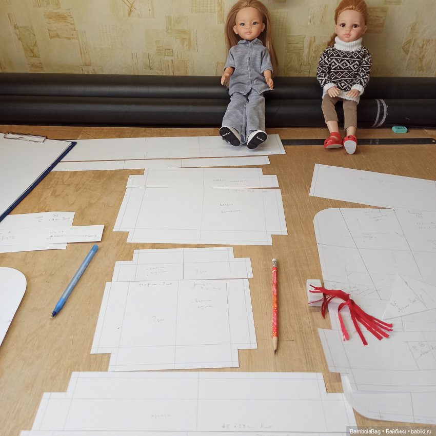 Рюкзак-переноска для куклы 32 см Часть 2 (фото 2)