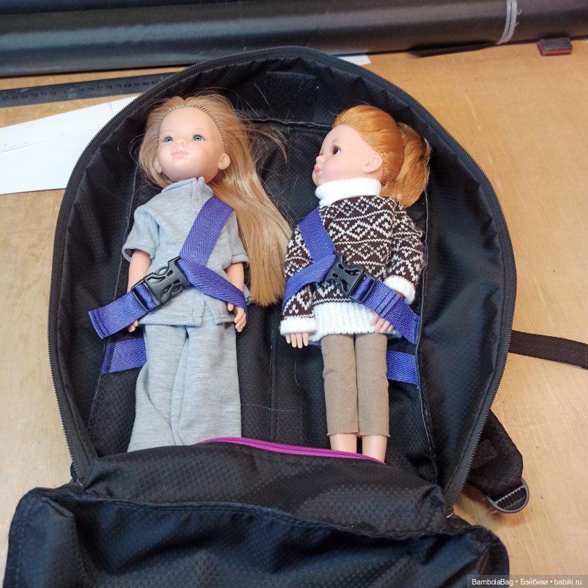 Рюкзак-переноска для куклы 32 см Часть 2 (фото 10)