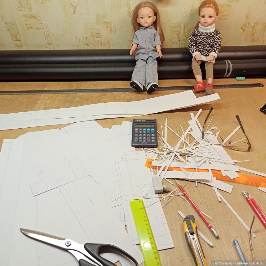 Рюкзак-переноска для куклы 32 см Часть 2