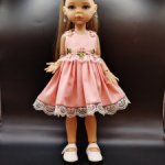 Платье для кукол Паола Рейна 32-34 см, Видал Рохас 35 см и Руби Ред 31 см