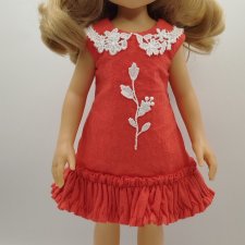 Платье для кукол Паола Рейна 32-34 см