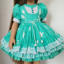 Платье для кукол Паола Рейна 32-34 см