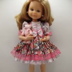 Платье для кукол Паола Рейна 32-34 см и им подобным