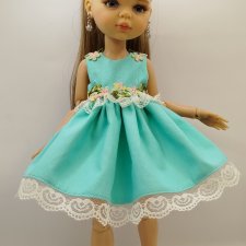 Платье для кукол Паола Рейна 32-34 см и им подобным