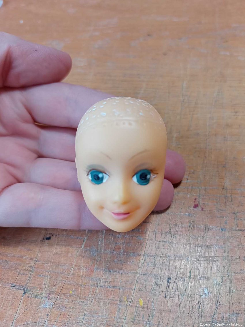 Вторая жизнь Вероники — Ремонт кукол СССР и ГДР (немок): чернота (фото 4)