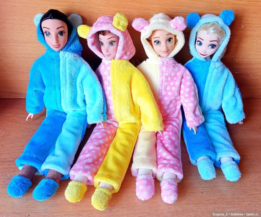 Мягкие куклы-сплюшки - смастерила сама