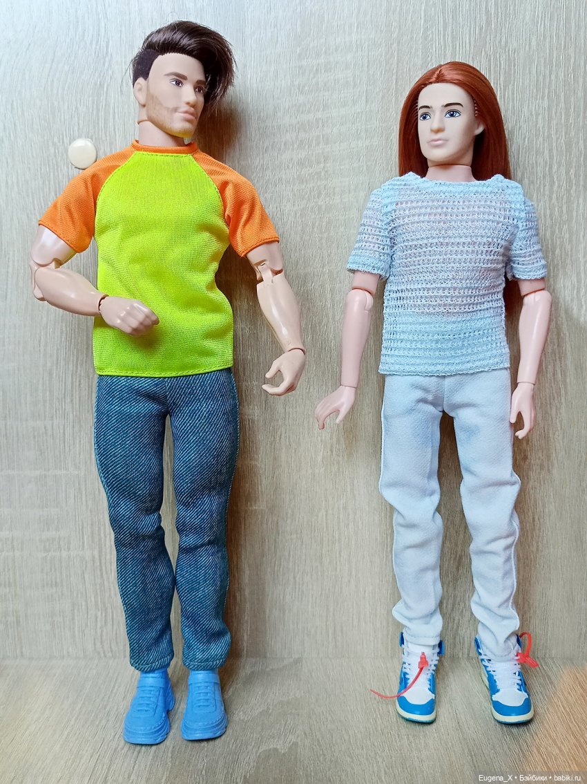 До и после: переделка дешёвого Кена