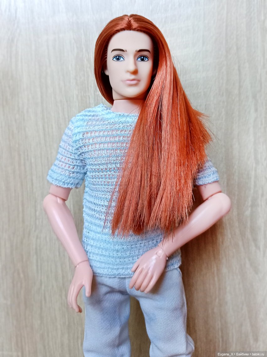 До и после: переделка дешёвого Кена