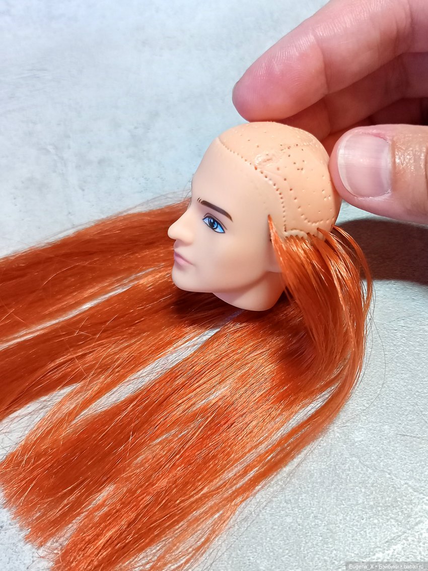 До и после: переделка дешёвого Кена