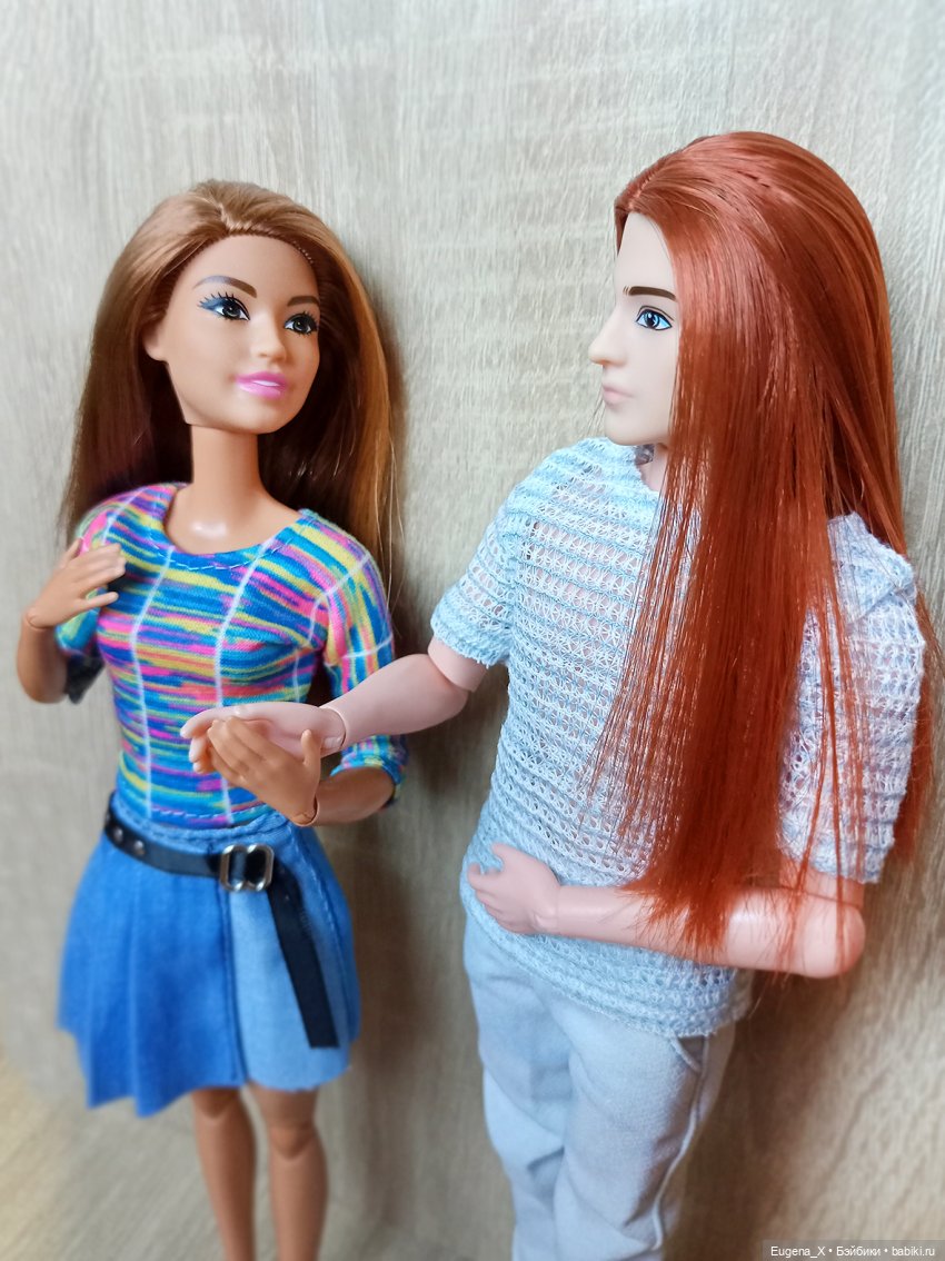 До и после: переделка дешёвого Кена