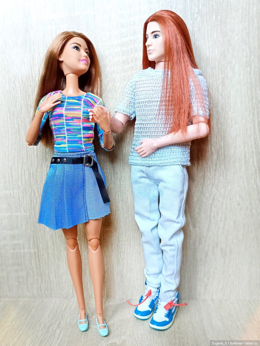 До и после: переделка дешёвого Кена