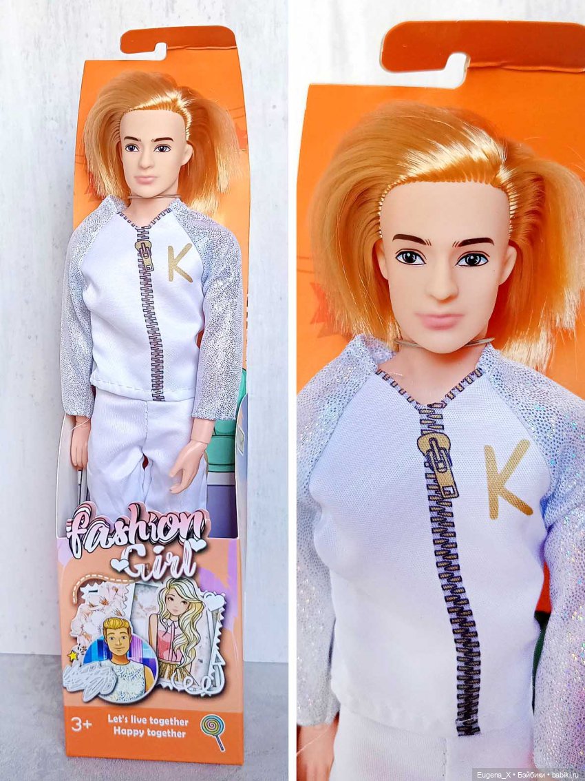 До и после: переделка дешёвого Кена