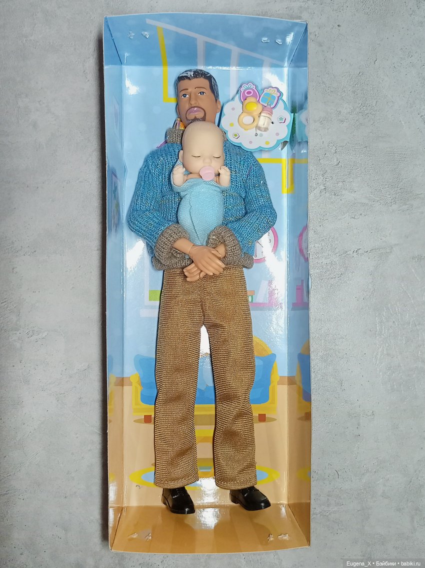 Обзор куклы Дедушка с внуком (фото 3)