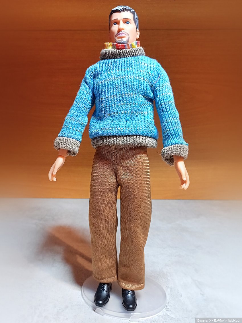 Обзор куклы Дедушка с внуком (фото 7)