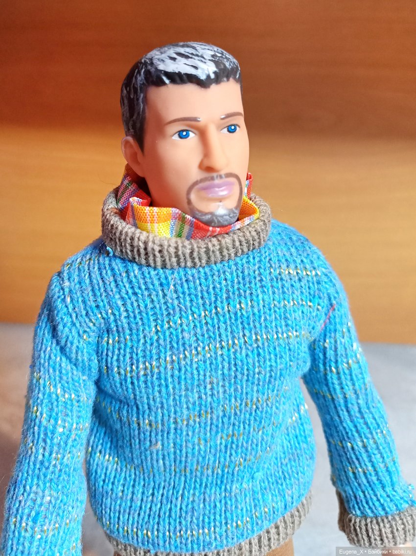 Обзор куклы Дедушка с внуком (фото 9)