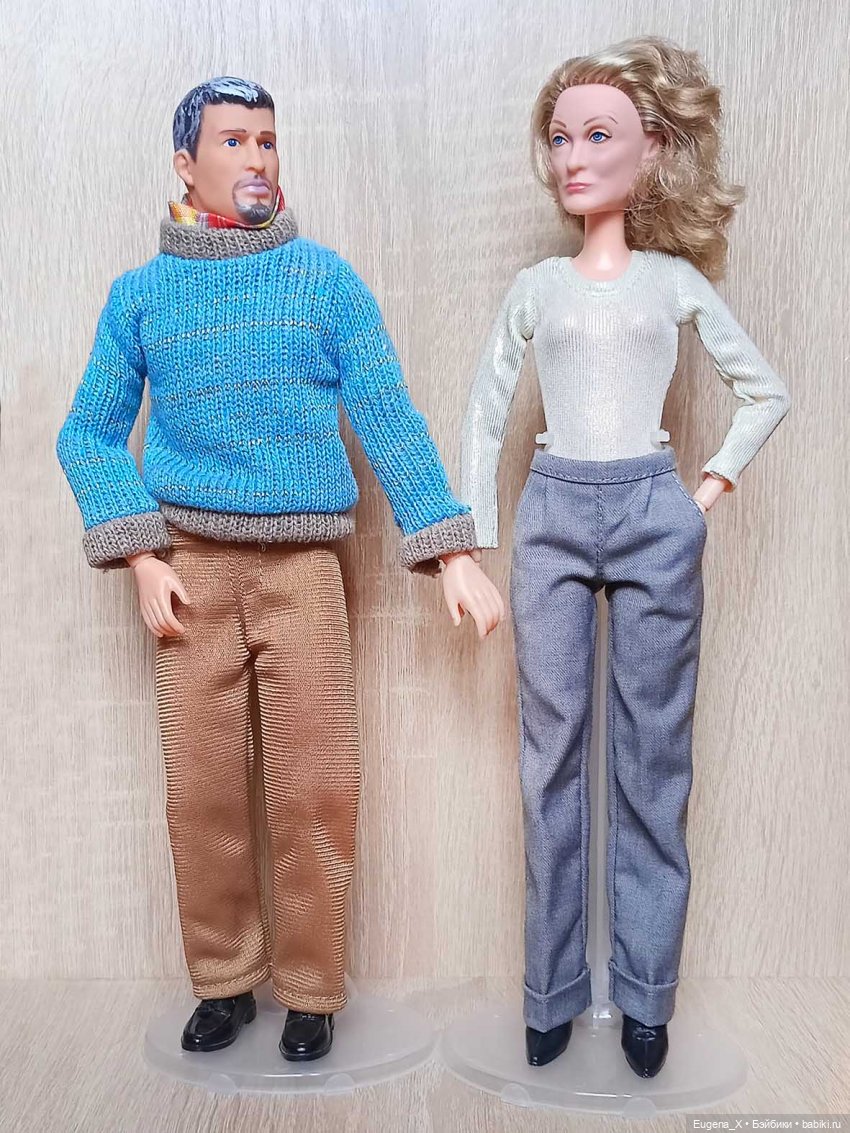 Обзор куклы Дедушка с внуком