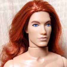 Кукла Кен шарнирный рыжий