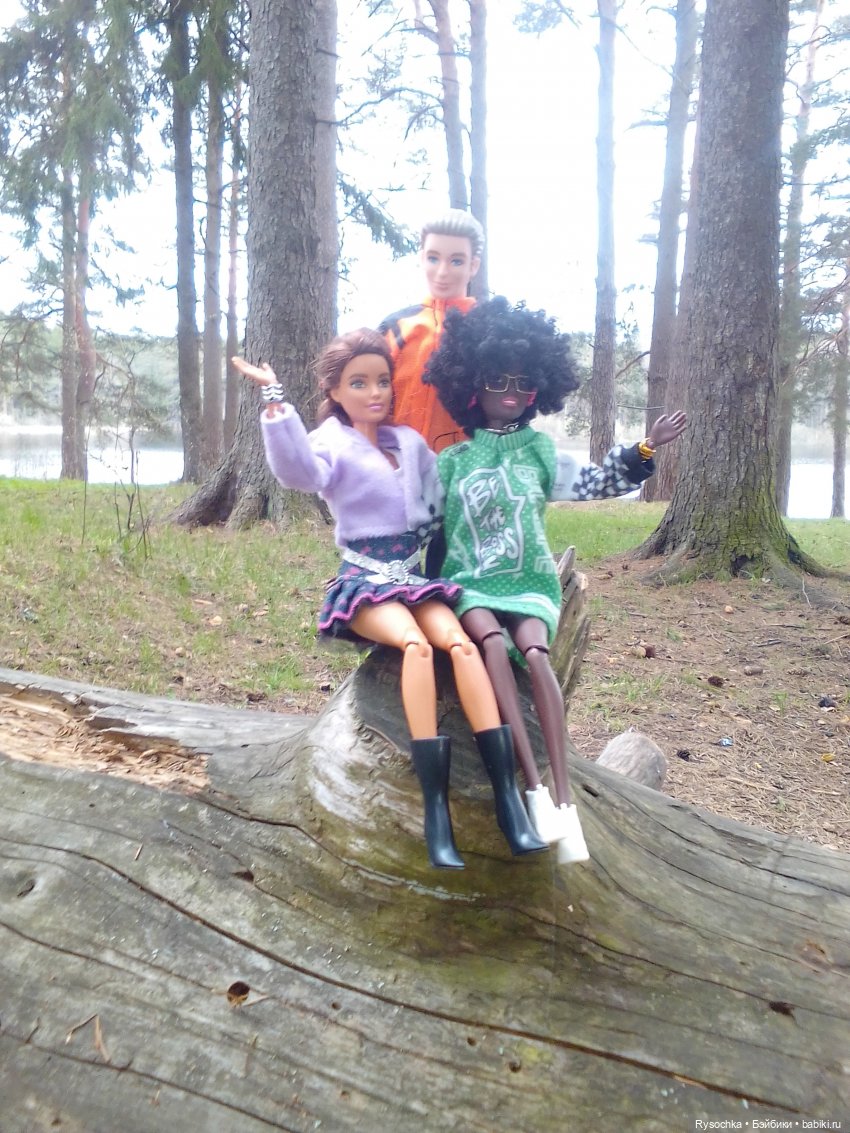 Цветочные поляны — Куклы Barbie (Барби): Looks