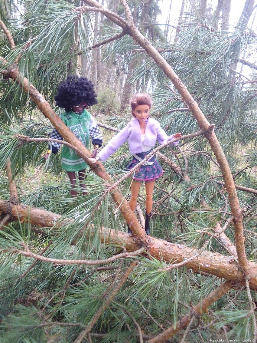 Цветочные поляны — Куклы Barbie (Барби): Looks