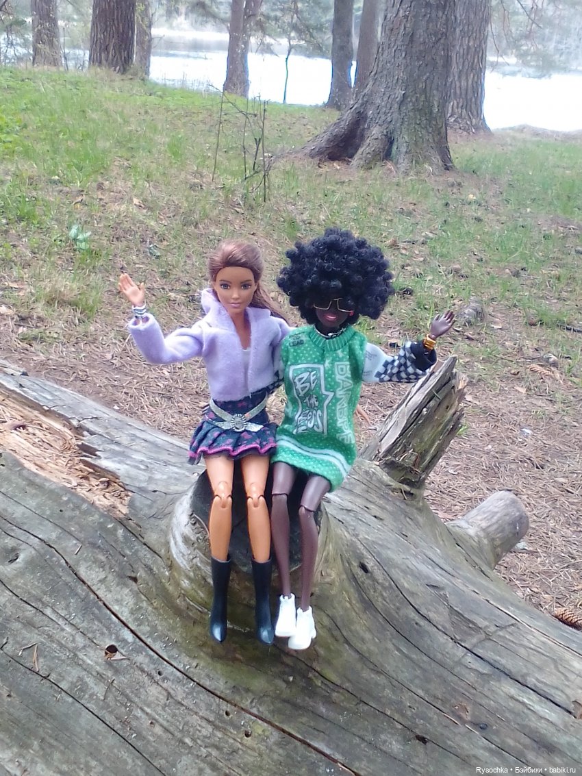 Цветочные поляны — Куклы Barbie (Барби): Looks