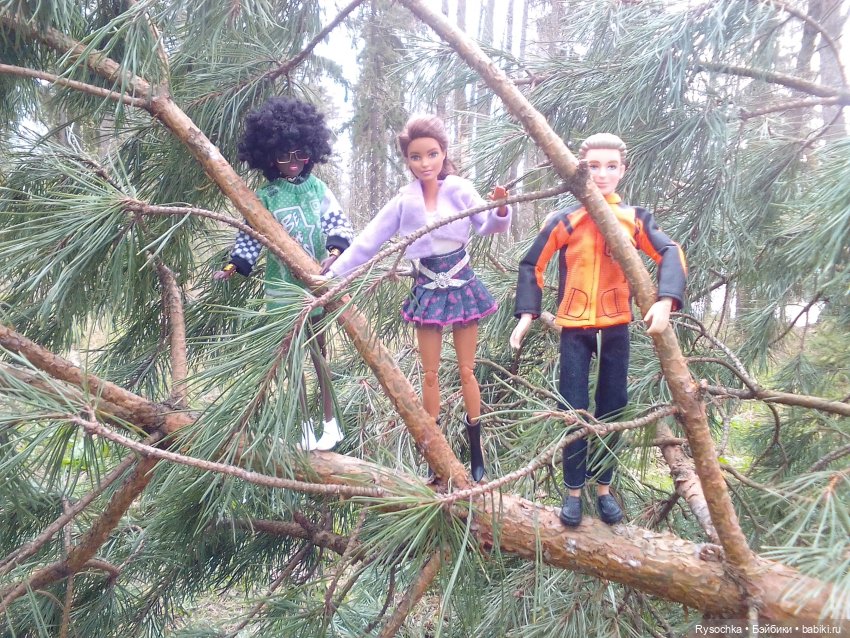 Цветочные поляны — Куклы Barbie (Барби): Looks