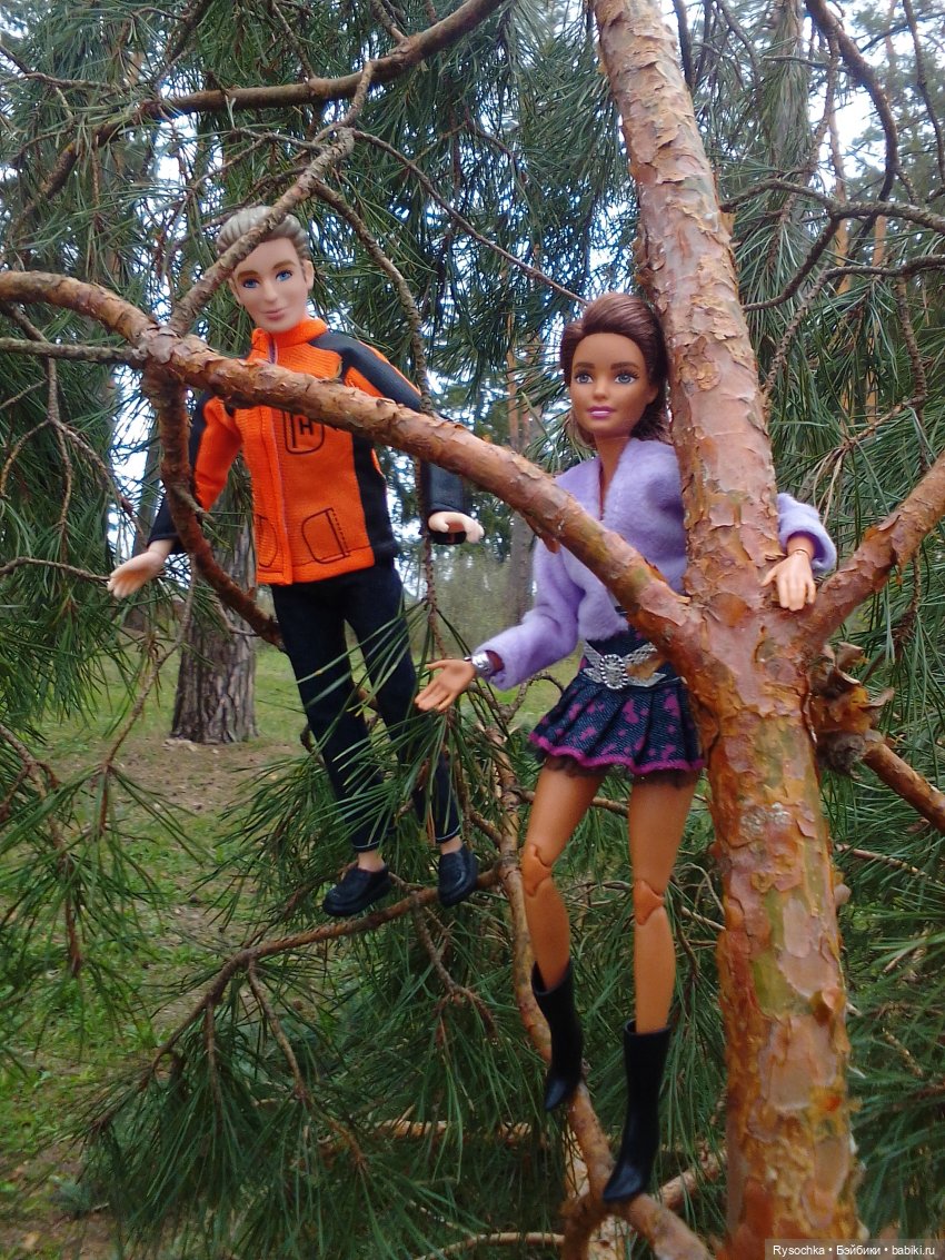 Цветочные поляны — Куклы Barbie (Барби): Looks