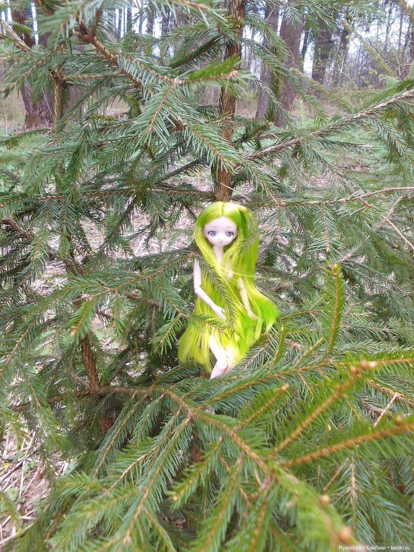 Новенькая, зелёненькая — Куклы с Алиэкспресс (Aliexpress): Китайские шарнирные