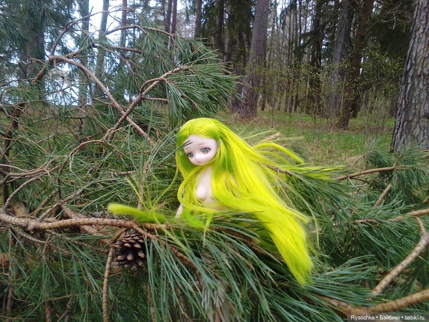 Новенькая, зелёненькая — Куклы с Алиэкспресс (Aliexpress): Китайские шарнирные (фото 5)