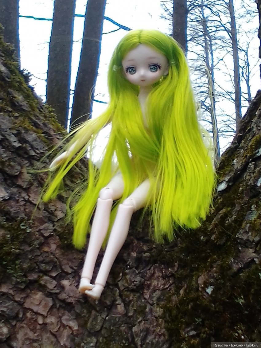 Новенькая, зелёненькая — Куклы с Алиэкспресс (Aliexpress): Китайские шарнирные