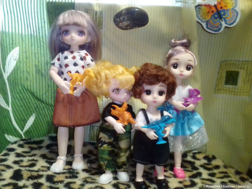 Детский сад — Куклы с Алиэкспресс (Aliexpress): Китайские шарнирные