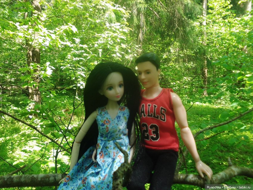 Встреча в лесу — Куклы с Алиэкспресс (Aliexpress): Китайские шарнирные