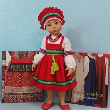 Красный сарафан